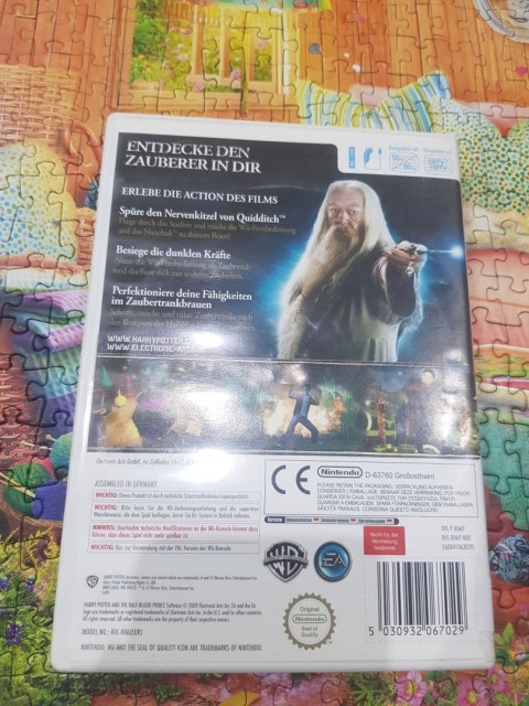 Harry Potter Half-Blood Prince Wii Nintendo Wii