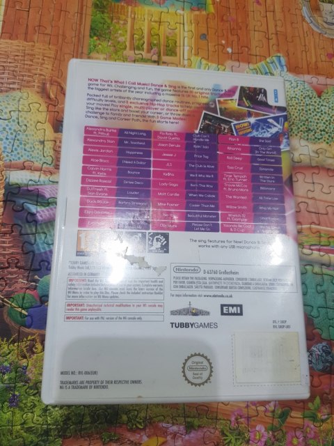 NOW THAT'S WHAT I CALL MUSIC Nintendo Wii