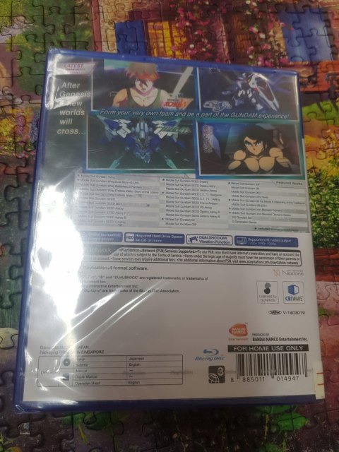 SD Gundam G Generation Cross Rays Platinum Sony PlayStation 4 (PS4)
