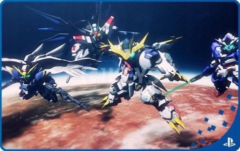 SD Gundam G Generation Cross Rays Platinum Sony PlayStation 4 (PS4)