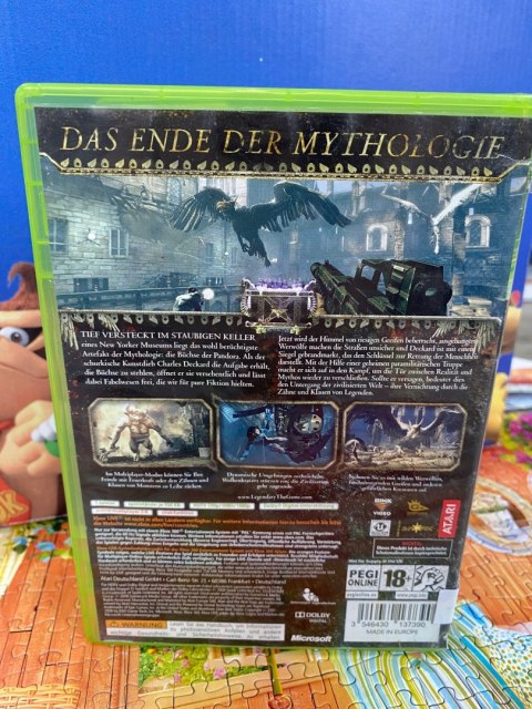 LEGENDARY Microsoft Xbox 360