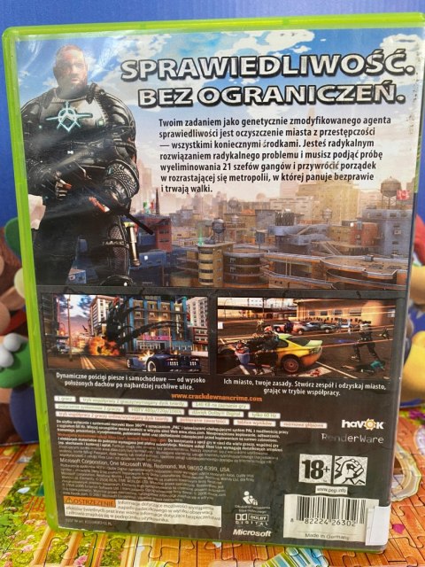 Crackdown Microsoft Xbox 360