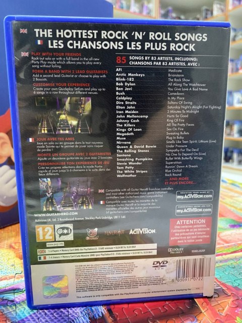 GUITAR HERO 5 PS2 Sony PlayStation 2 (PS2)