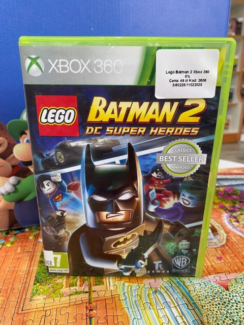 LEGO BATMAN 2 DC SUPER HEROES XBOX 360 PL Microsoft Xbox 360