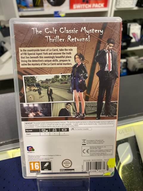 Deadly Premonition 2 Nintendo Switch