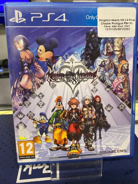 Kingdom Hearts HD 2.8 Final Chapter Prologue PS4