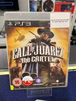 Call of Juarez: The Cartel Sony PlayStation 3 (PS3)