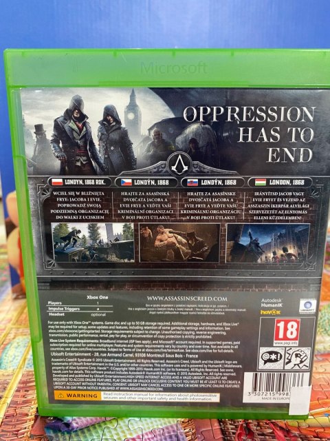 Assassin's Creed: Syndicate Microsoft Xbox One