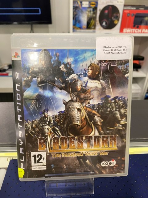 BLADESTORM: The Hundred Year's War Sony PlayStation 3 (PS3)