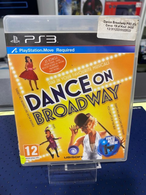 DANCE ON BRODWAY Sony PlayStation 3 (PS3)