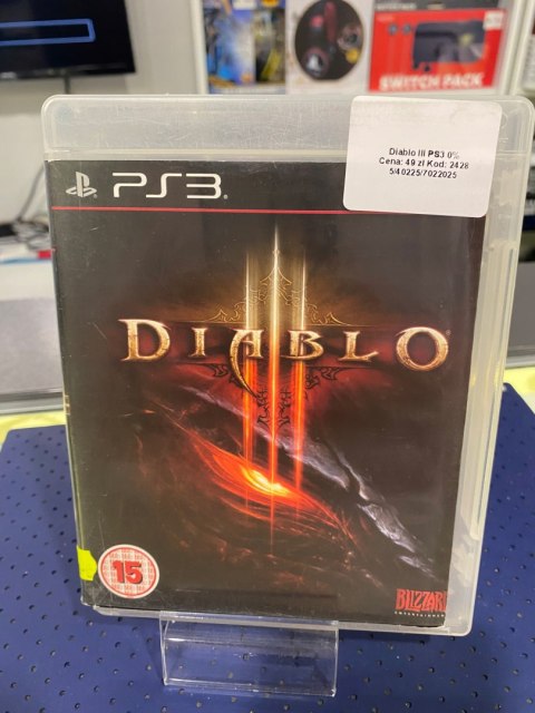 DIABLO III 3 Sony PlayStation 3 (PS3)