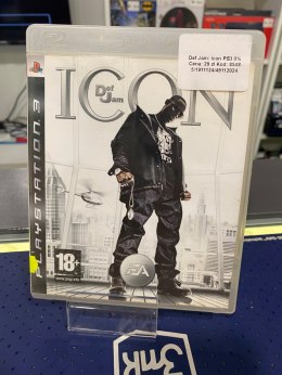 Def Jam Icon Sony PlayStation 3 (PS3)