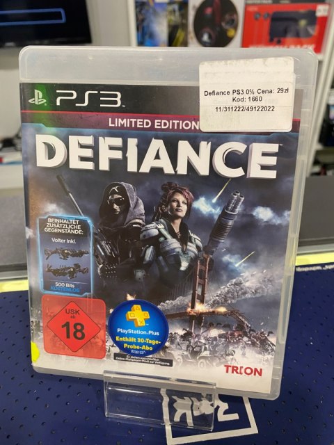Defiance - Limited Edition Sony Playstation 3 (PS3)