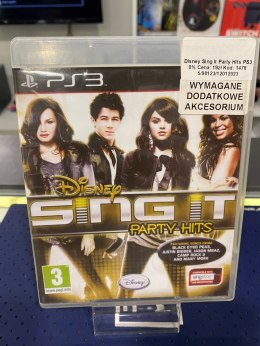 Disney Sing It Party Hits Sony PlayStation 3 (PS3)