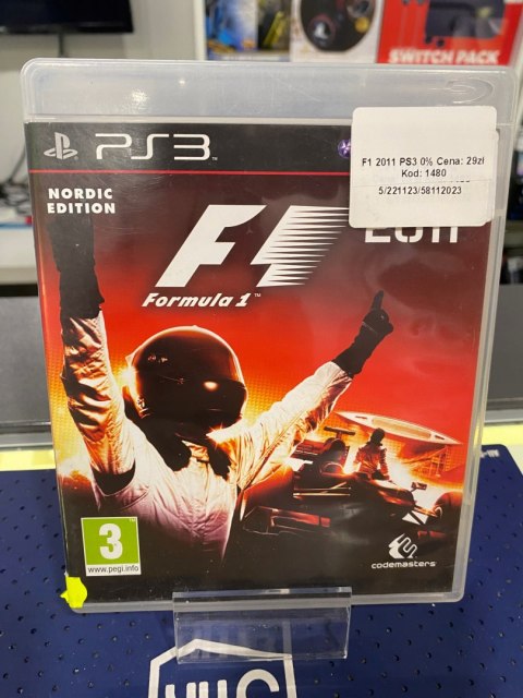 F1 2011 Sony PlayStation 3 (PS3)