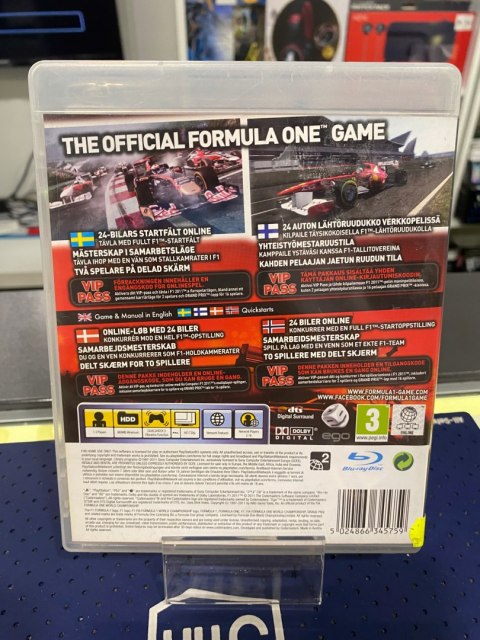 F1 2011 Sony PlayStation 3 (PS3)