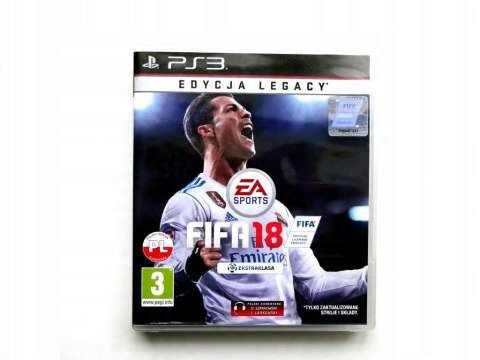 FIFA 18 Edycja Legacy Sony PlayStation 3 (PS3)
