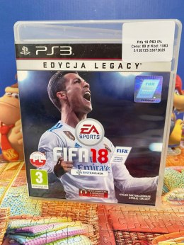FIFA 18 Edycja Legacy Sony PlayStation 3 (PS3)