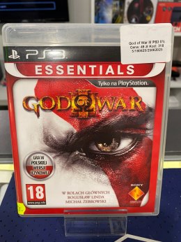 GOD OF WAR III PS3 PlayStation 3 (PS3)