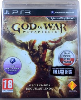 God of War: Wstąpienie PlayStation 3 (PS3)