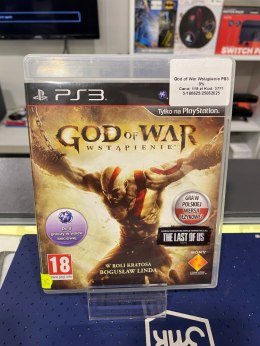 God of War: Wstąpienie PlayStation 3 (PS3)