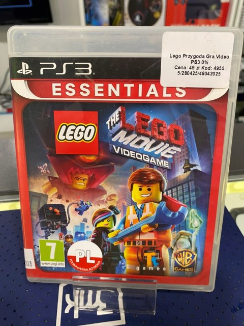 Lego Przygoda Gra Wideo PlayStation 3 (PS3)