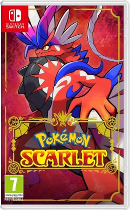 Pokemon Scarlet Nintendo Switch pudełkowa