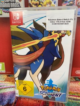 Pokemon Sword Nintendo Switch