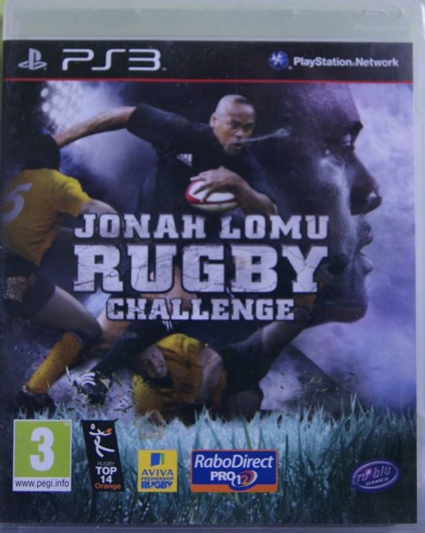 Jonah Lomu Rugby Challenge PlayStation 3 (PS3) pudełkowa