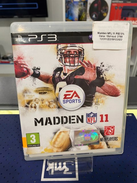 Madden NFL 11 PlayStation 3 (PS3) pudełkowa