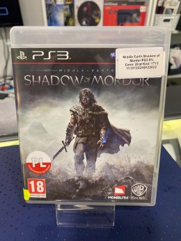 Middle-earth: Shadow of Mordor PlayStation 3 (PS3) pudełkowa