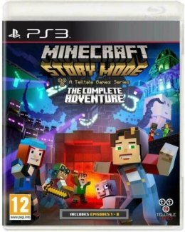 Minecraft: Story Mode The Complete Adventure PlayStation 3 (PS3) pudełkowa