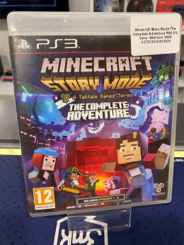Minecraft: Story Mode The Complete Adventure PlayStation 3 (PS3) pudełkowa