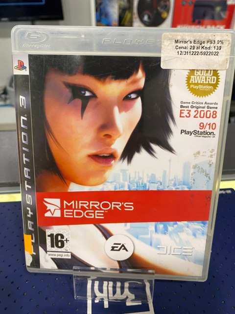 Mirror's Edge PlayStation 3 (PS3) pudełkowa