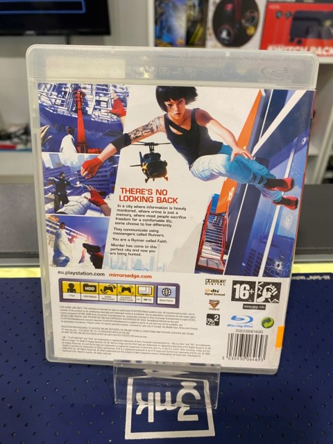 Mirror's Edge PlayStation 3 (PS3) pudełkowa