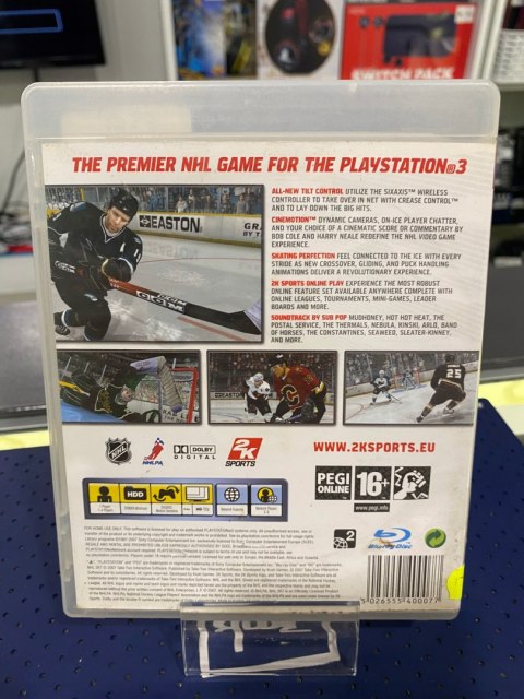 NHL 2K7 PlayStation 3 (PS3) pudełkowa