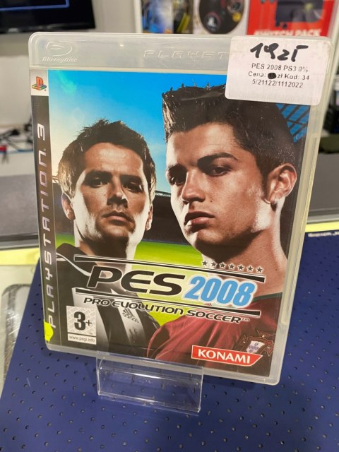 PES Pro Evolution Soccer 2008 PlayStation 3 (PS3) pudełkowa
