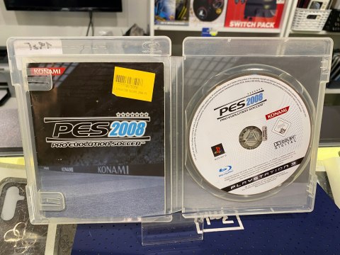 PES Pro Evolution Soccer 2008 PlayStation 3 (PS3) pudełkowa
