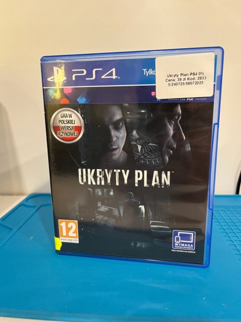 Ukryty Plan PlayStation 4 (PS4) pudełkowa