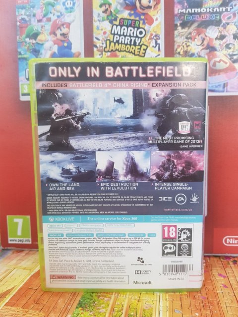 Battlefield 4 Xbox 360 pudełkowa