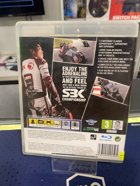 SBK X: Superbike World Championship PlayStation 3 (PS3) pudełkowa