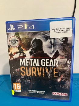 Metal Gear Survive - PS4 PlayStation 4 (PS4) pudełkowa