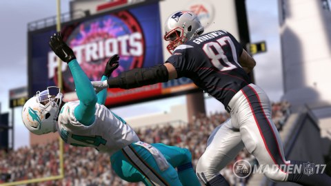 NFL MADDEN 17 Xbox One pudełkowa
