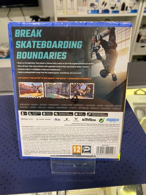 Tony Hawk's Pro Skater 1+2 PlayStation 5 (PS5)