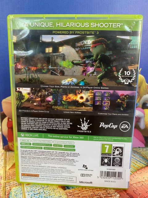 Plants Vs Zombies Garden Warfare Xbox 360
