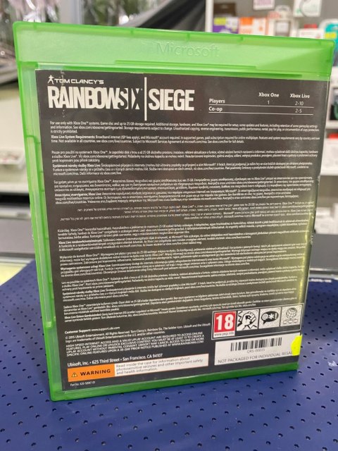 Tom Clancy's Rainbow Six Siege Xbox One