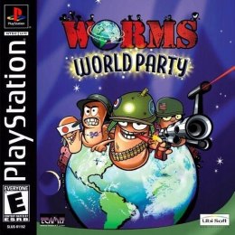 WORMS WORLD PARTY PSX PS1 PlayStation (PSX)