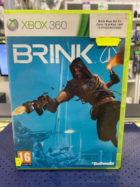 Brink: Special Edition Xbox 360 pudełkowa
