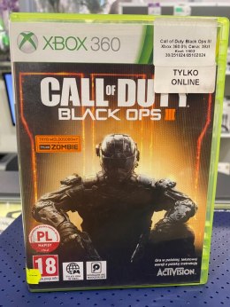 CALL OF DUTY BLACK OPS 3 III Xbox 360