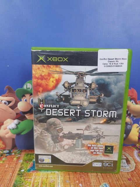 CONFLICT DESERT STORM Xbox Classic pudełkowa